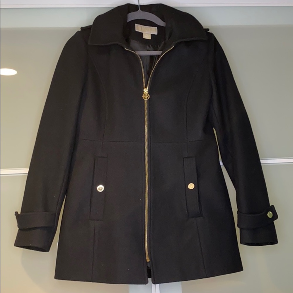 Michael Kors black coat